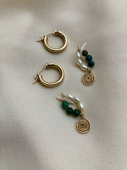 MAYA SPIRAL EARRINGS