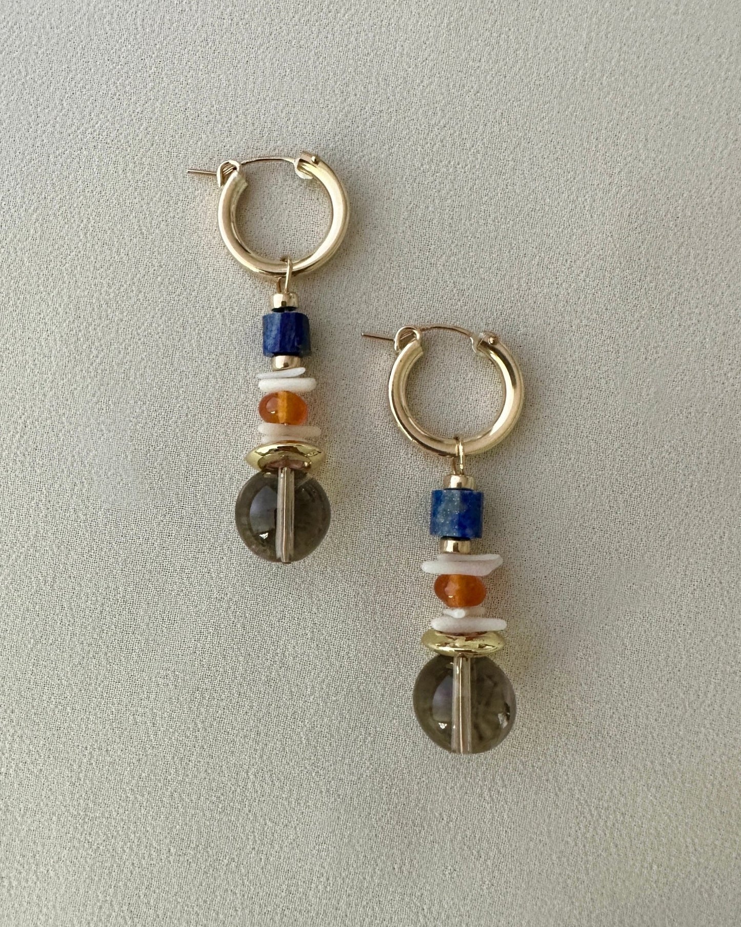 PAVIA Gemstone Earrings