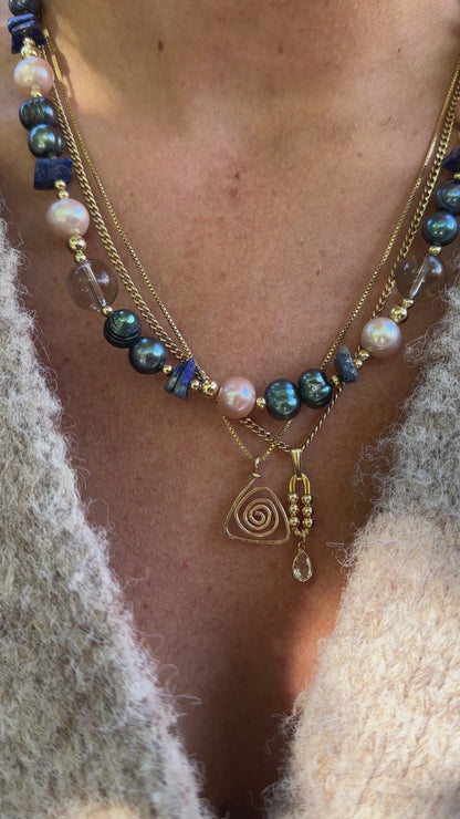 PIANNO TOPAZ NECKLACE