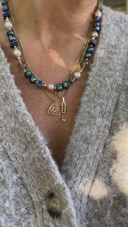 ALEKS GEMSTONE NECKLACE