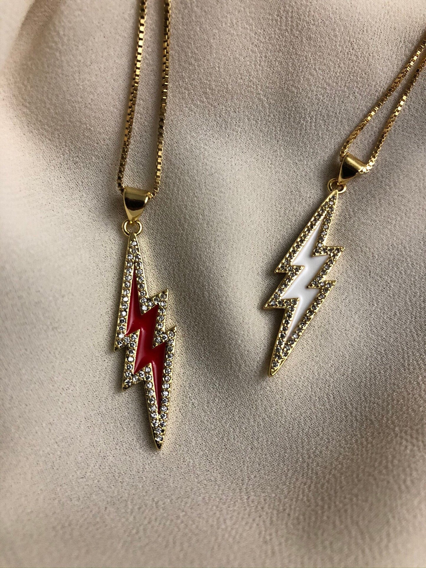 RAI Lightning Bolt Necklace