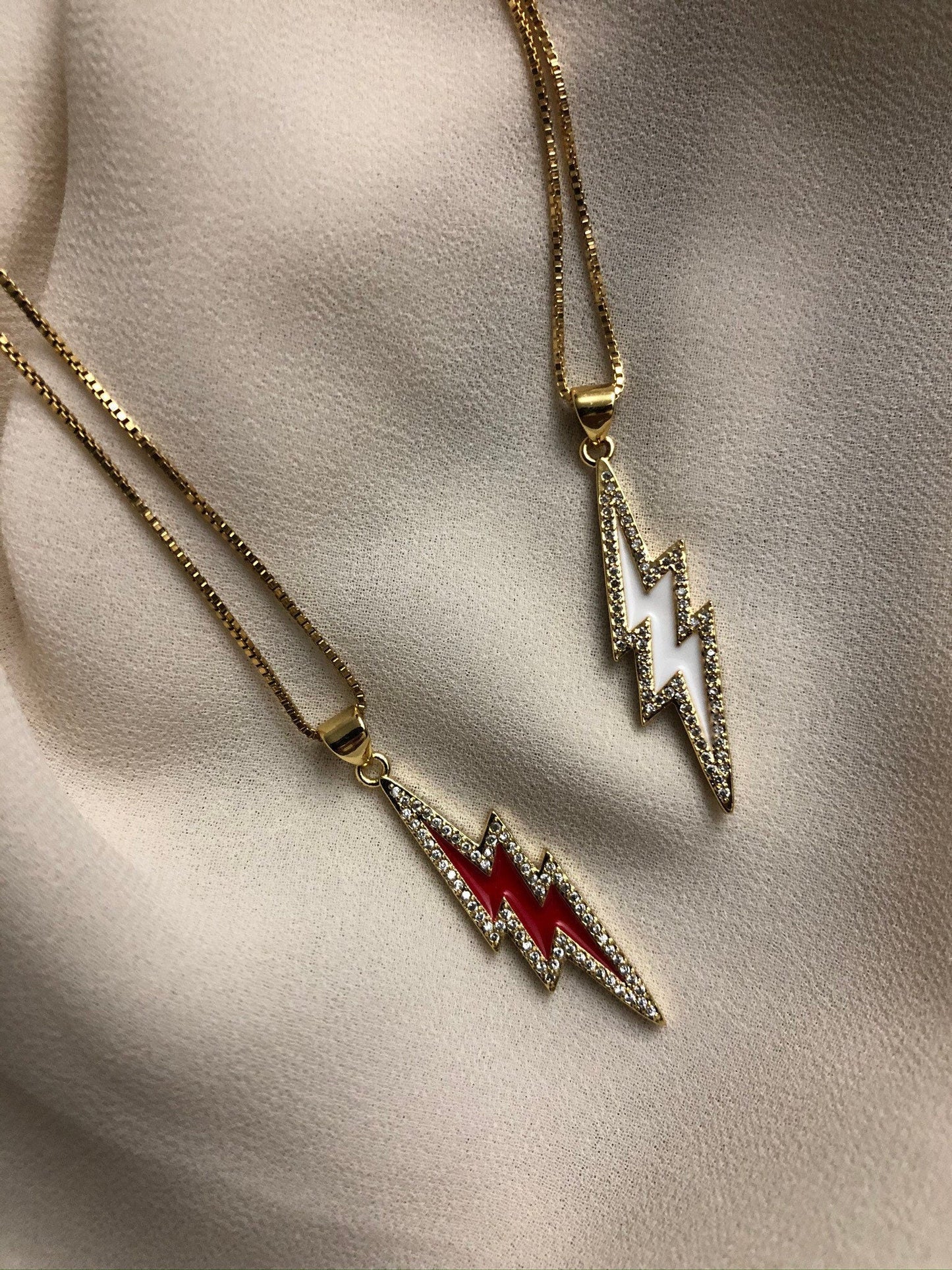 RAI Lightning Bolt Necklace