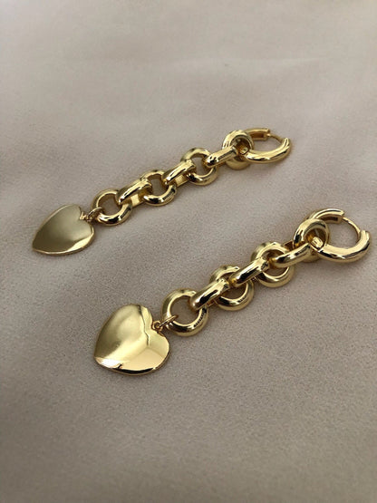ROMI HEART EARRINGS