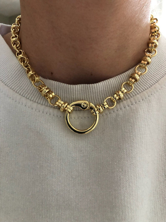 SHEA Gold Necklace