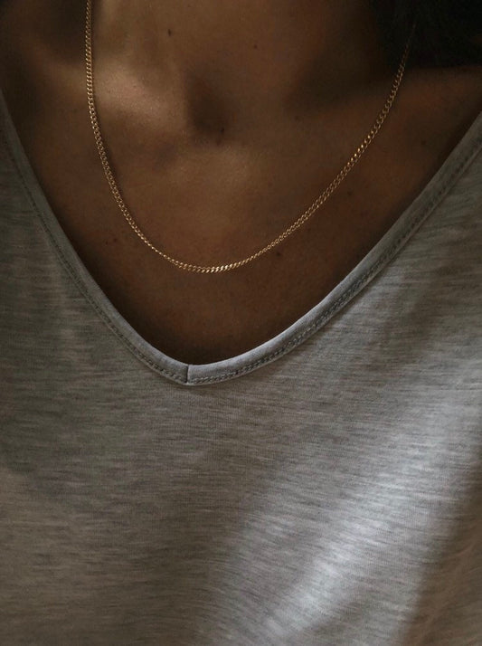 SELENE Gold Chain Necklace