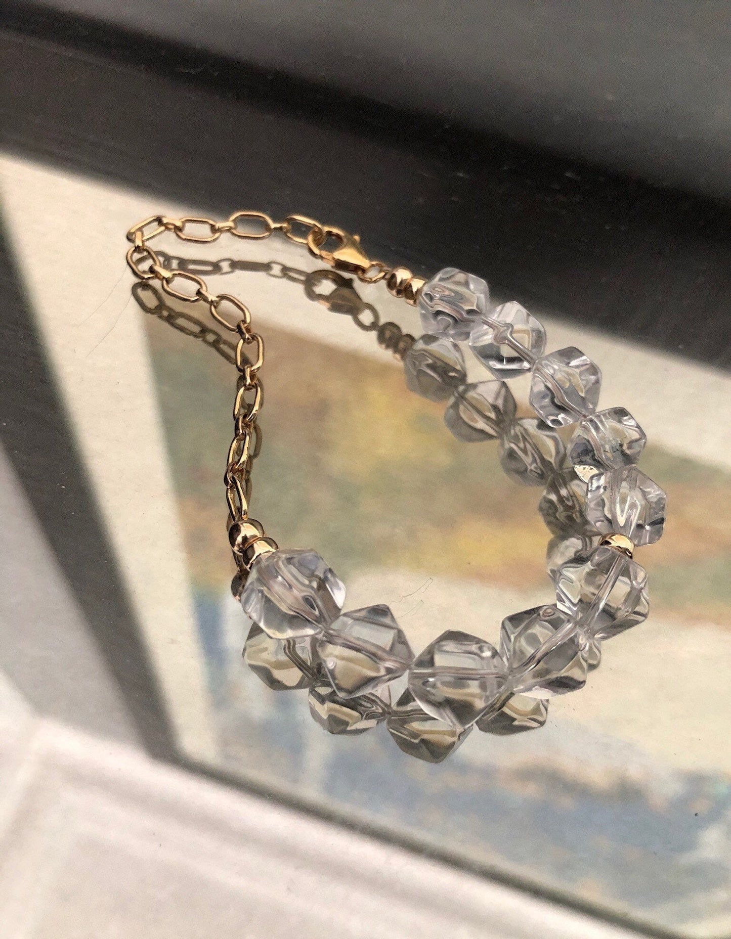 ICI Gold Crystal Bracelet