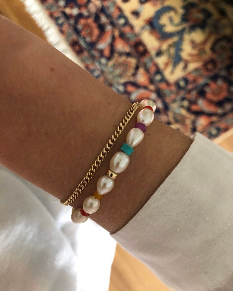 AUDREY Pearl Beaded Bracelet