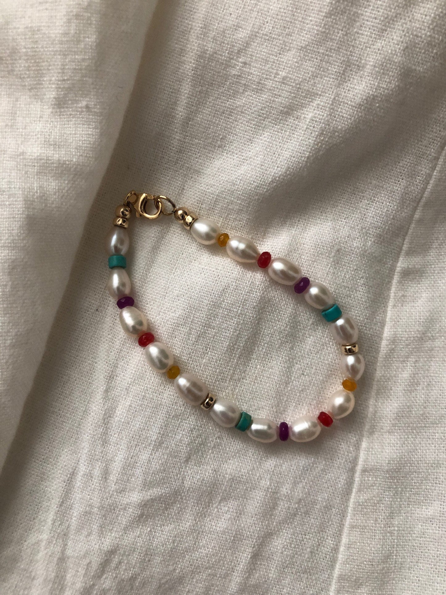 AUDREY Pearl Beaded Bracelet