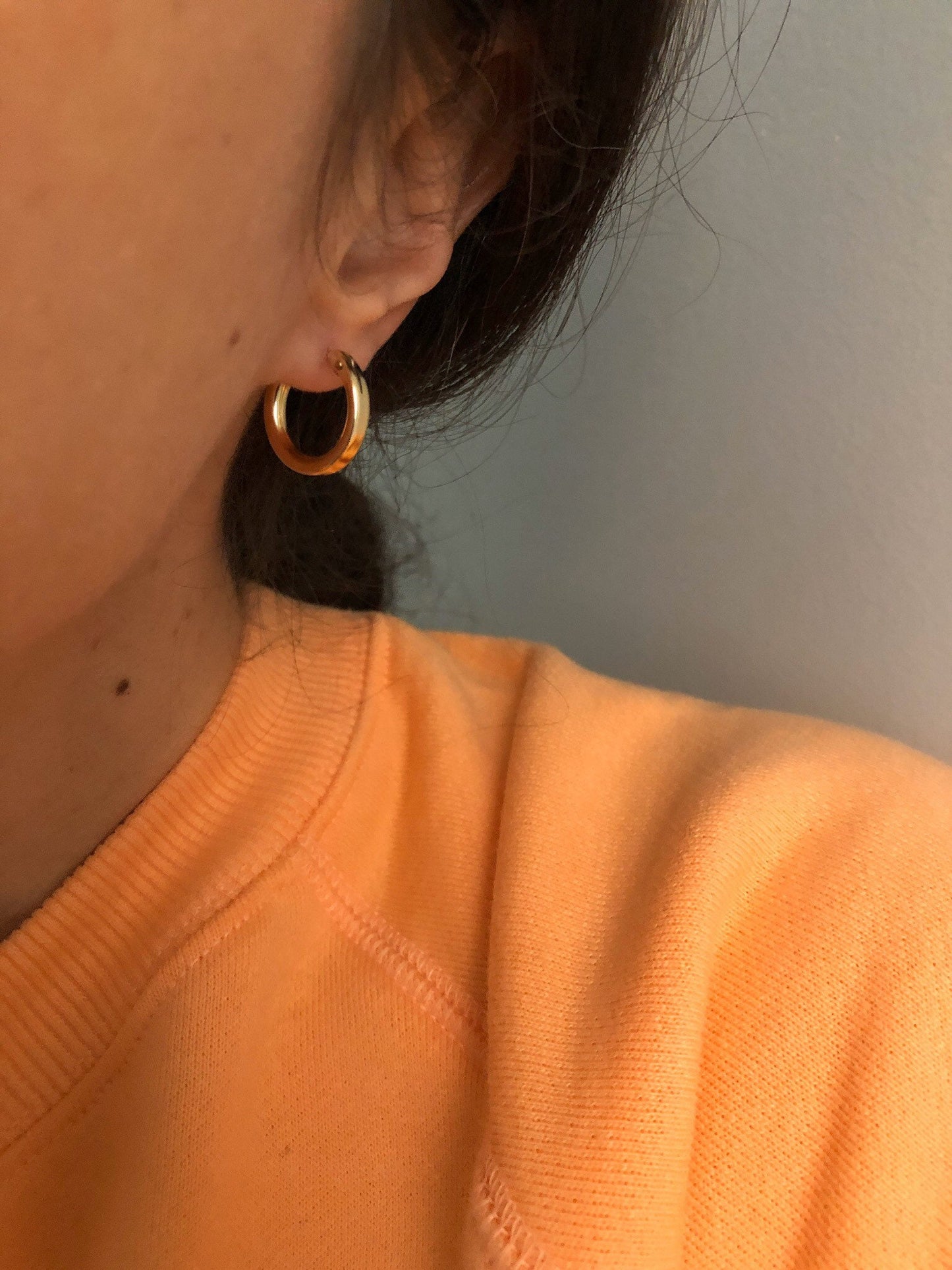 YUCATAN Pearl Beaded Hoop Earrings