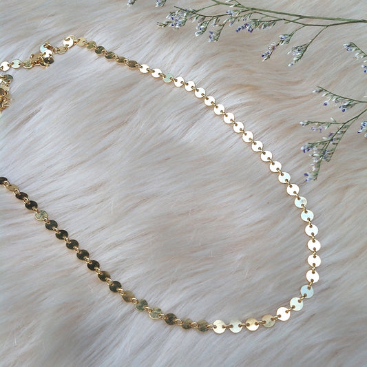 PARIS Sequin Chain Necklace